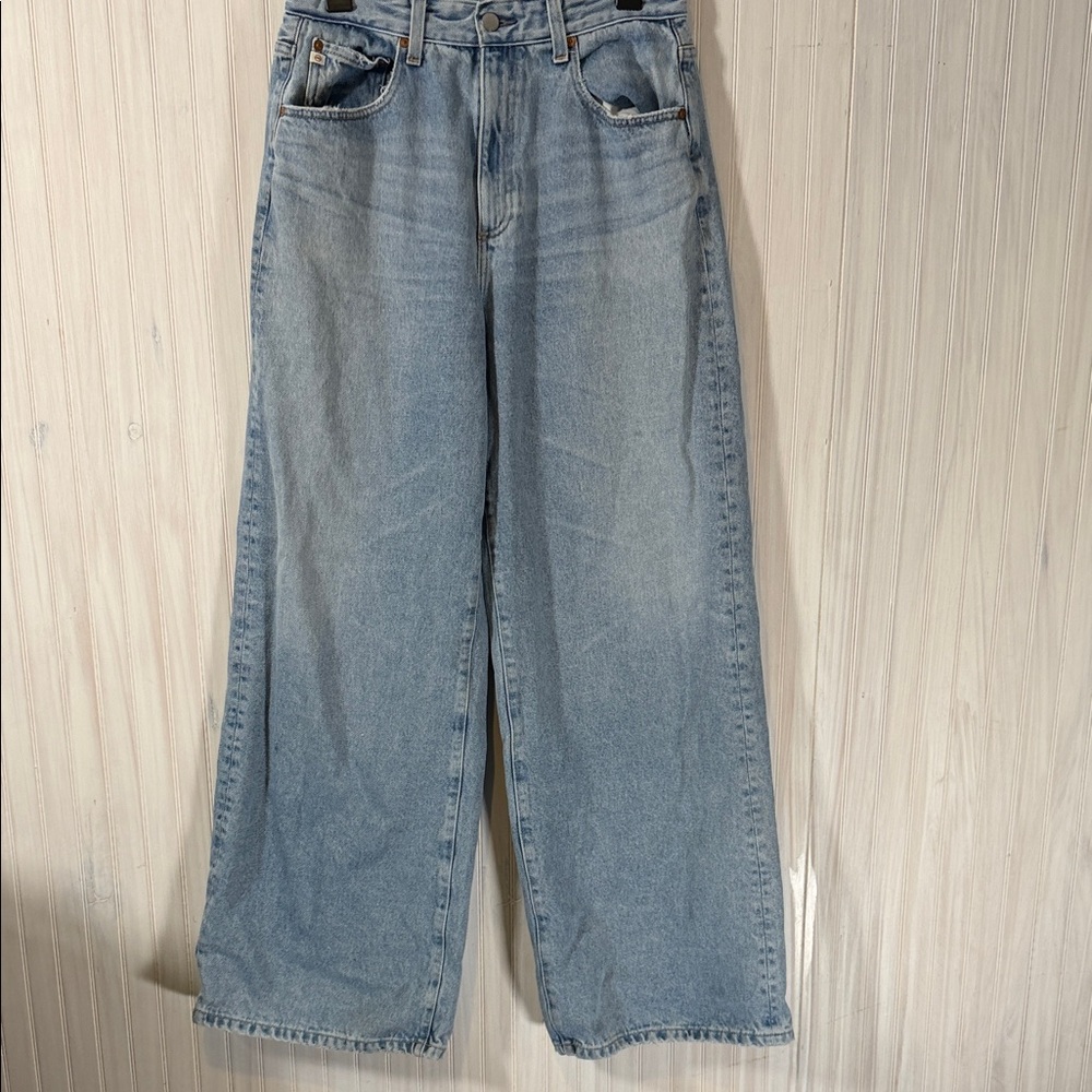 AG SAIGE WIDE LEG JEANS 29
